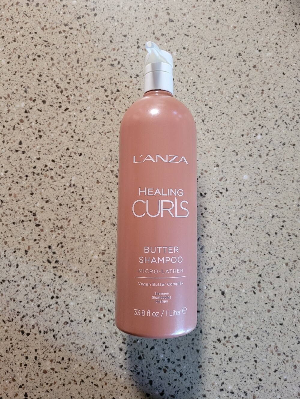 1 LANZA Healing Curls Vegan Butter Complex Shampoo 33.8 oz